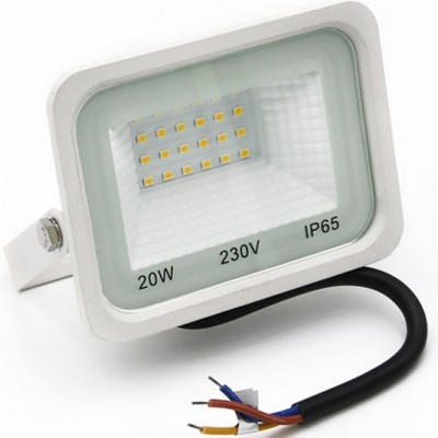 Προβολέας LED 20W 230V 1700lm 120° IP65 4000K Λευκό Φως 3-37201